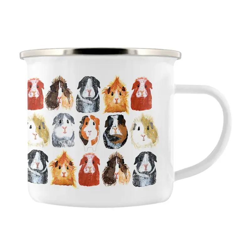 IzziRainey All The Breeds Enamel Mug