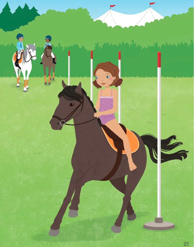 Sticker Dolly Dressing: Horse Show/At The Stables-6