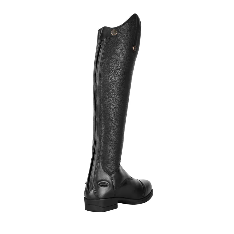 Moretta Gianna Riding Boots - Black - Wide Calf-3