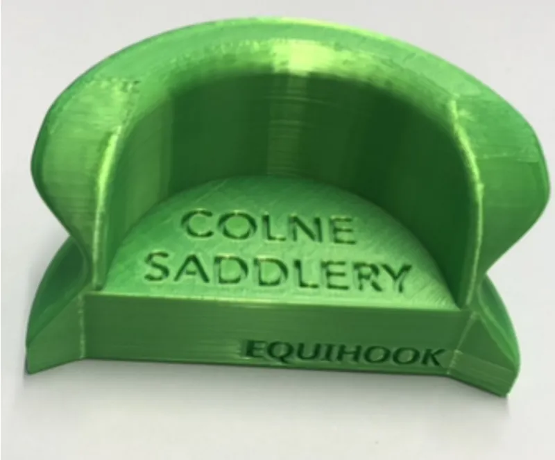 Equihook Magnetic Bridle Hook 'Colne Saddlery' Shiny Green