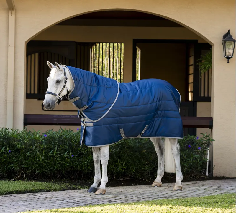 Amigo Ripstop Insulator Plus Stable Rug 200g - Navy/Titanium Grey