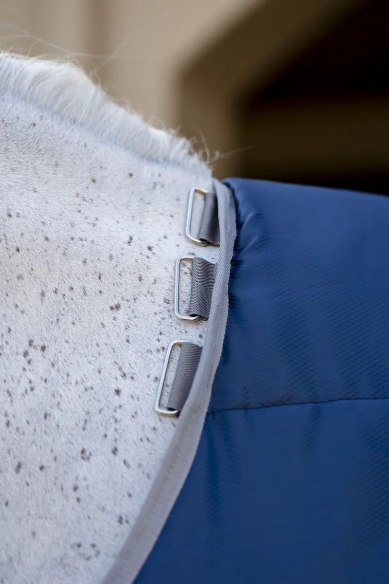 Amigo Ripstop Insulator Plus Stable Rug 200g - Navy/Titanium Grey-4