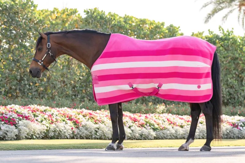 Horseware Newmarket Pony Fleece Cooler - Witney Pink