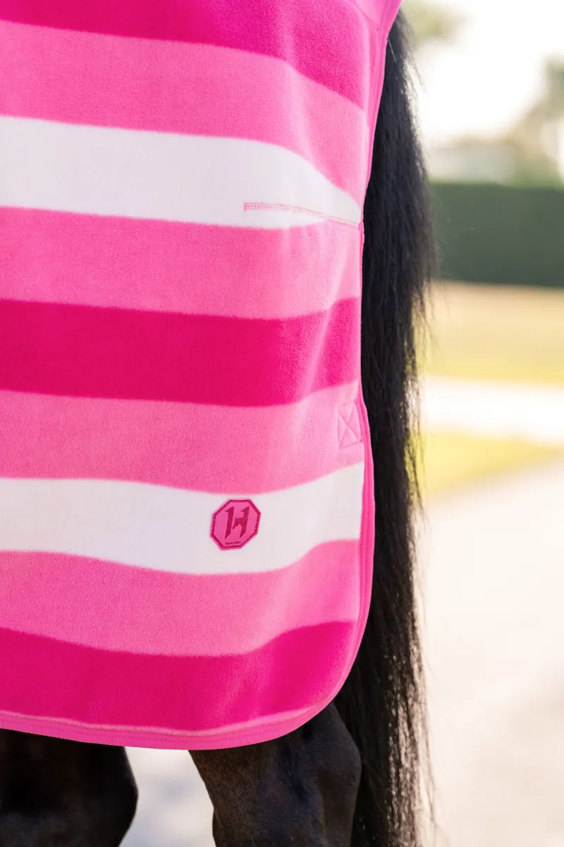 Horseware Newmarket Pony Fleece Cooler - Witney Pink-5