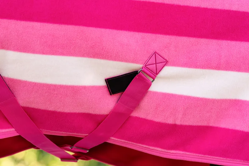 Horseware Newmarket Pony Fleece Cooler - Witney Pink-4