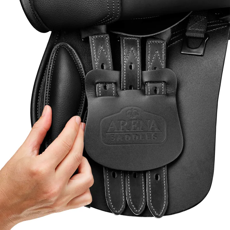 Arena Children's General Purpose Saddle - Black-5
