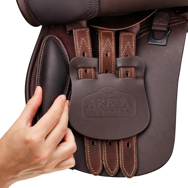 Arena Children's General Purpose Saddle - Brown-5