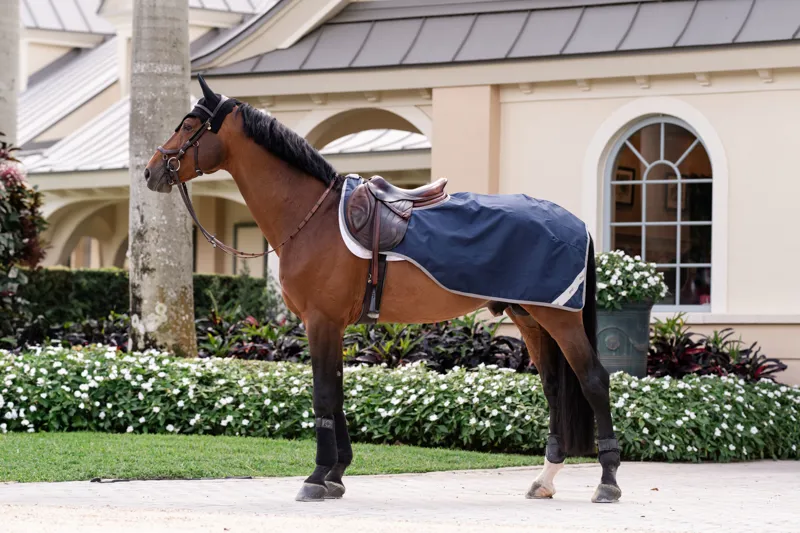 Amigo Ripstop Exercise Sheet - Navy/Titanium Grey