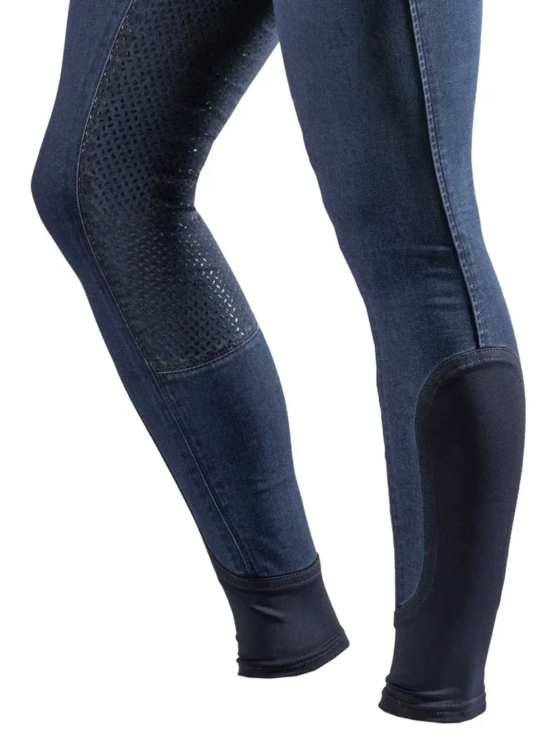 Agaso Denim Breeches - Blue-2