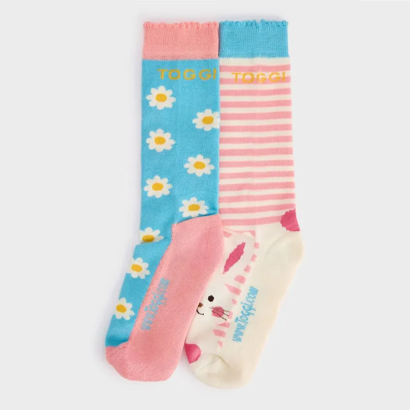 Toggi Aimery Kids Socks - Pink/Turquiose