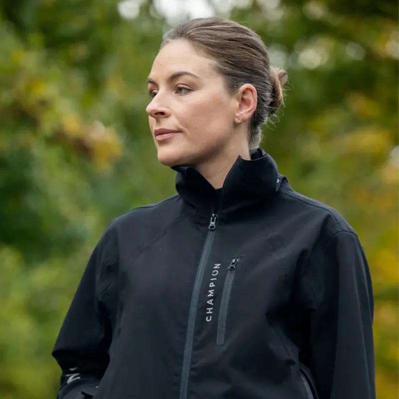Champion Aintree Unisex Waterproof Jacket - Black-5