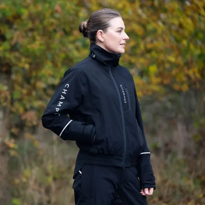 Champion Aintree Unisex Waterproof Jacket - Black-1