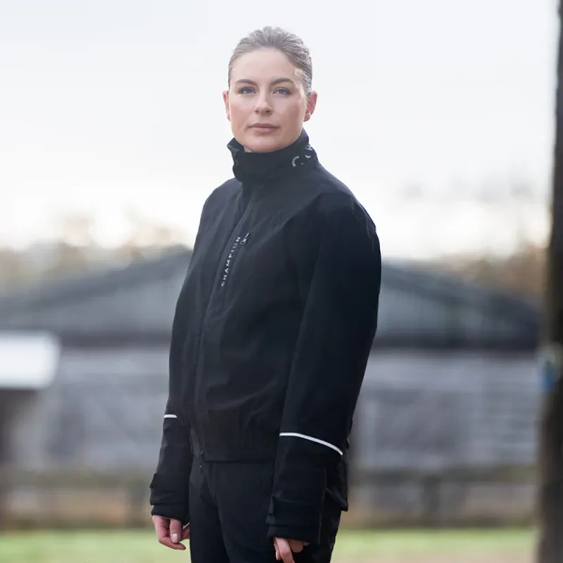 Champion Aintree Unisex Waterproof Jacket - Black-2
