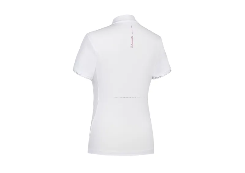 Samsheild Aloise Short Sleeve Shirt White/Rose Gold-1