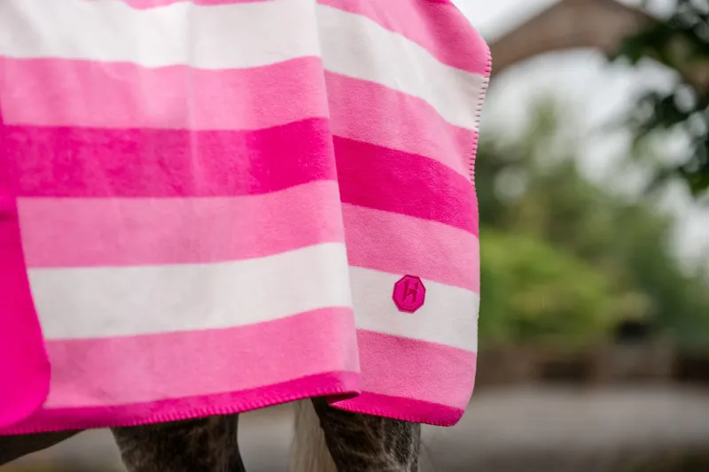 Horseware Newmarket Fleece Blanket - Witney Pink-1