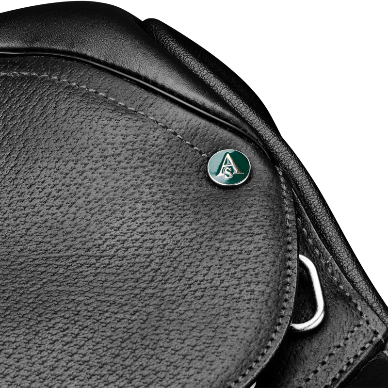 Arena Pony Monoflap Jump Saddle - Black-2
