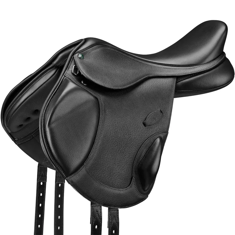 Arena Pony Monoflap Jump Saddle - Black