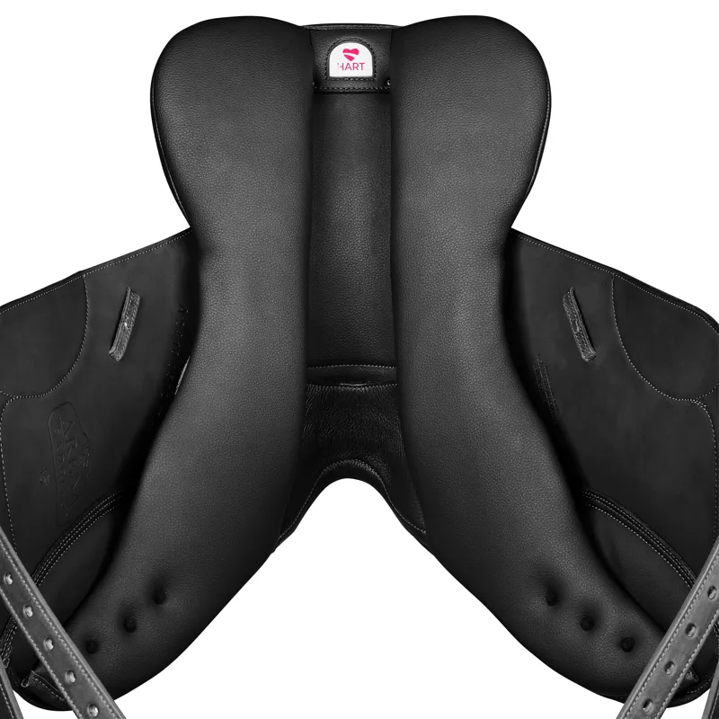 Arena Pony Monoflap Jump Saddle - Black-4