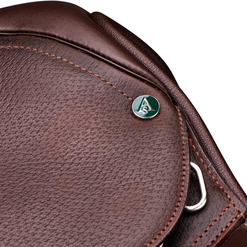 Arena Pony Monoflap Jump Saddle - Brown-1