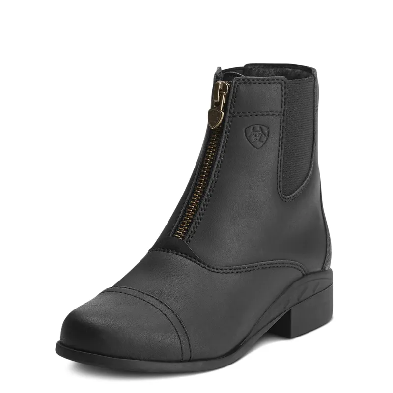 Ariat Youth Scout Zip Paddock Boots - Black