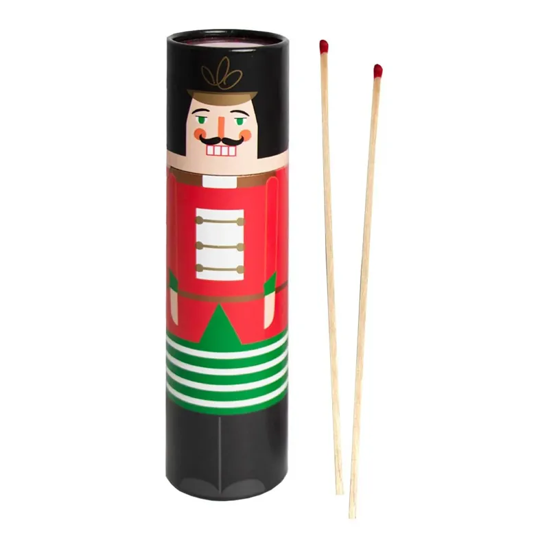 Talking Tables Christmas Botanical Nutcracker Tube of Matches