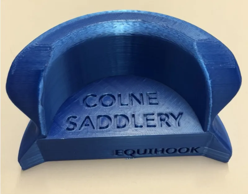 Equihook Magnetic Bridle Hook 'Colne Saddlery' Shiny Navy