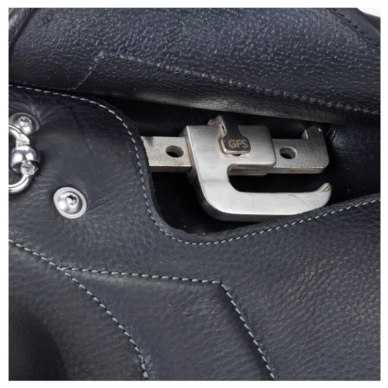 GFS Premier Event Monoflap Saddle Semi Deep Seat - Black-5
