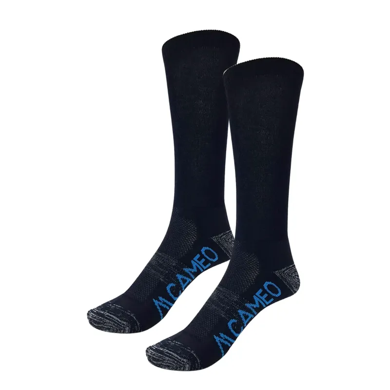 Cameo Bamboo Boot Sock - Black