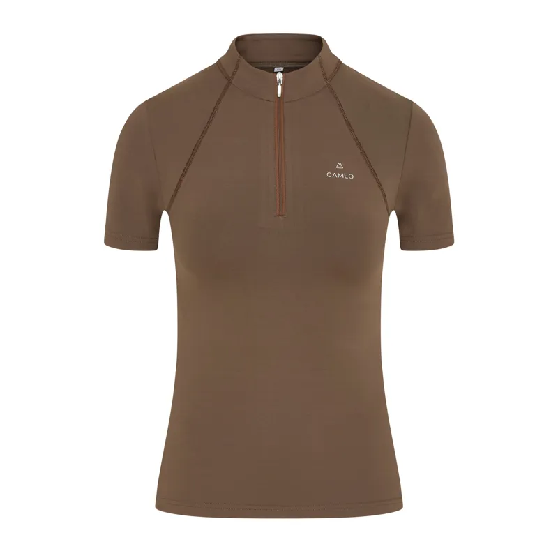 Cameo Short Sleeve Baselayer - Mocha