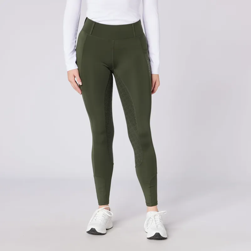 Cameo Performance Tights - Olive