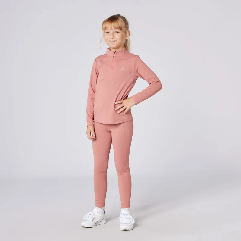 Cameo Junior Core Tights - Dusky Pink