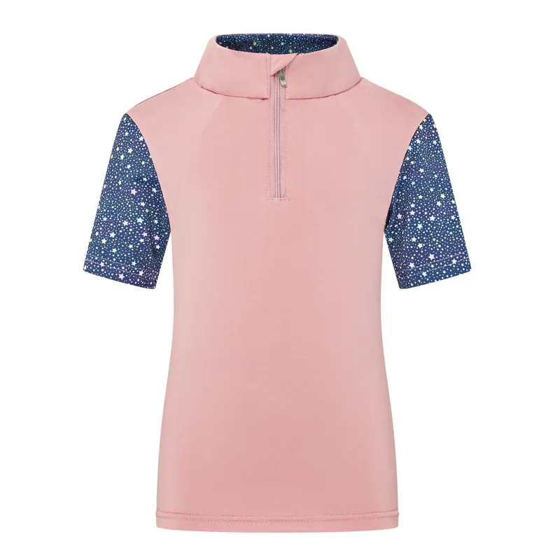 Junior Zest Baselayer Pink Stars