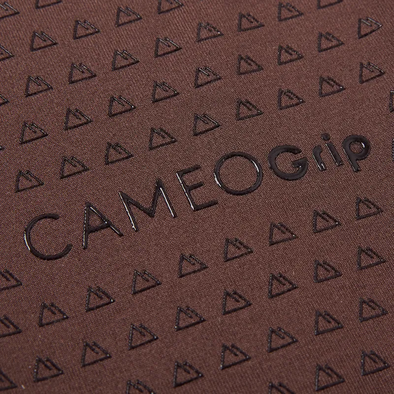 Cameo Junior Winter Riding Tights - Brown-2