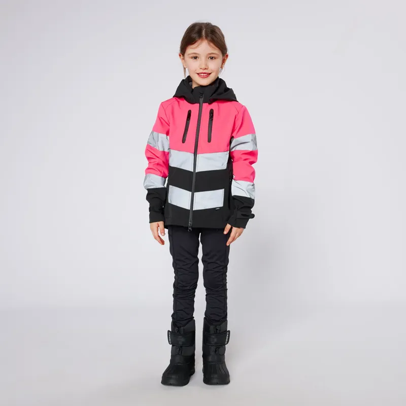Cameo Performance Junior Hi Viz Jacket - Pink-7