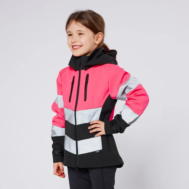 Cameo Performance Junior Hi Viz Jacket - Pink-2