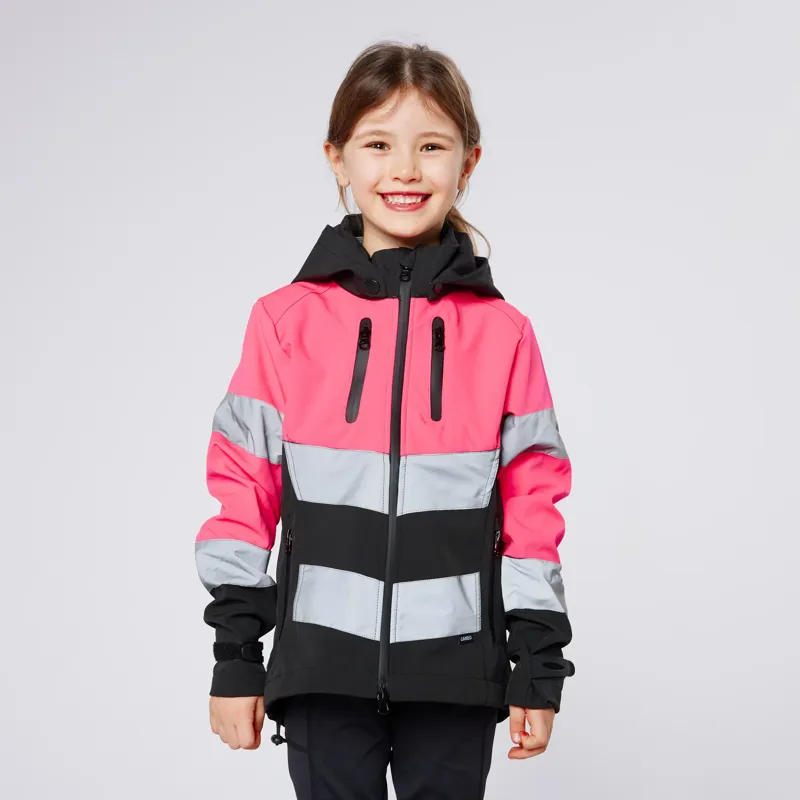 Cameo Performance Junior Hi Viz Jacket - Pink-1