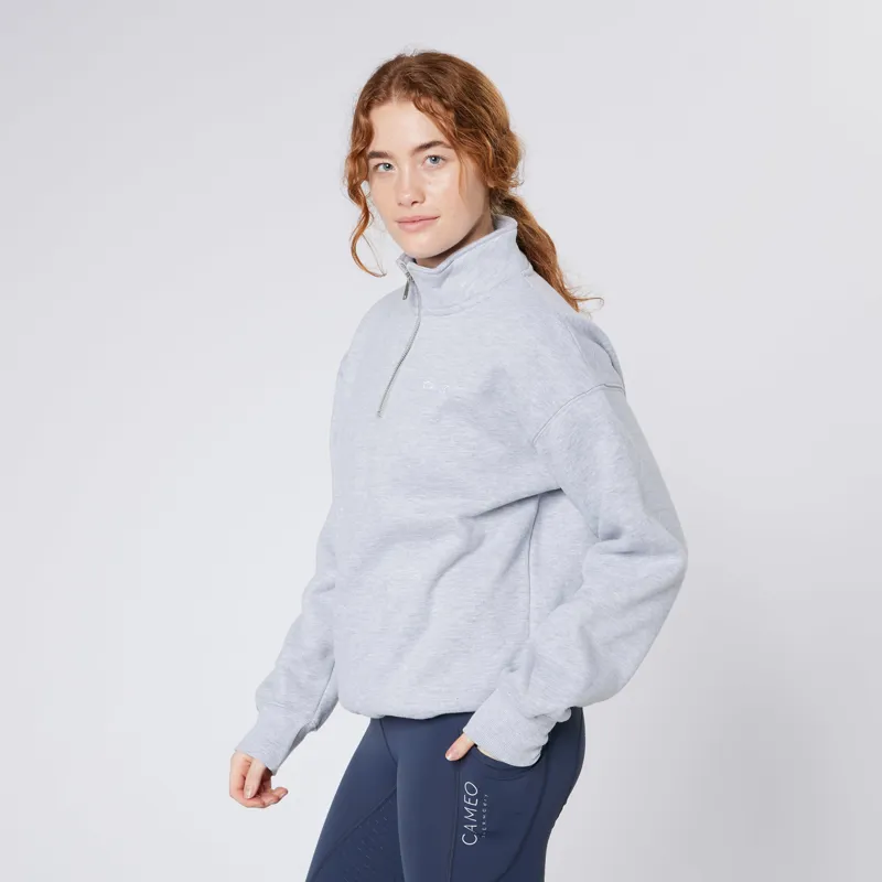 Cameo Mid Layer Sweatshirt - Grey-3