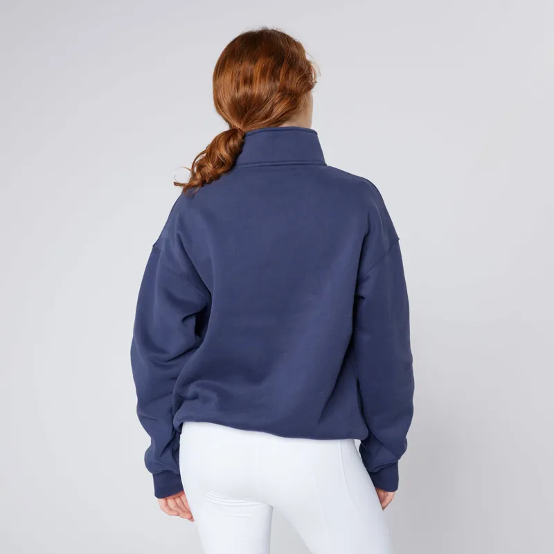 Cameo Mid Layer Sweatshirt - Navy-4