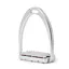 Tech Capri Plus Shock Absorbing Dressage Stirrups - Silver