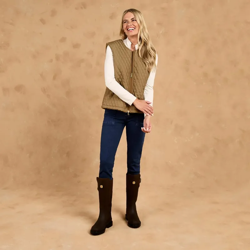 Toggi Carney Reversible Fleece Gilet - Bronze-6