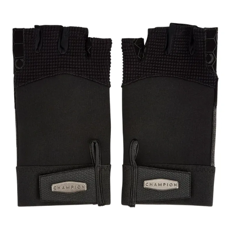 Champion Curragh Fingerless Gloves - Black