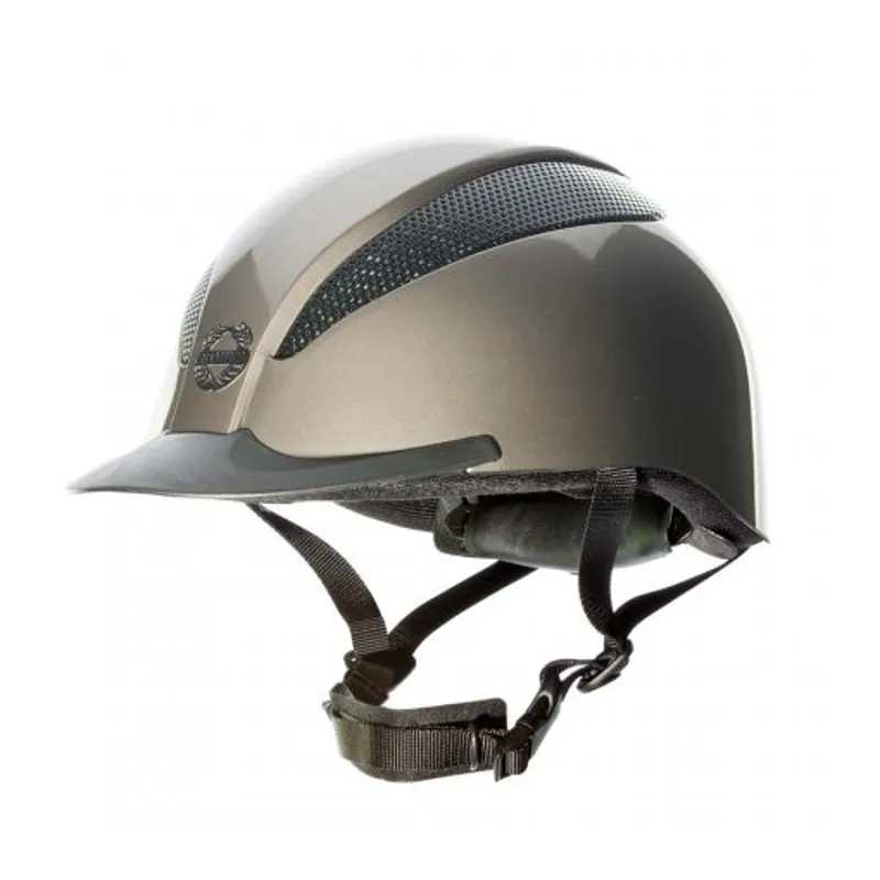 Champion Air-Tech Junior Riding Hat Metallic Oyster