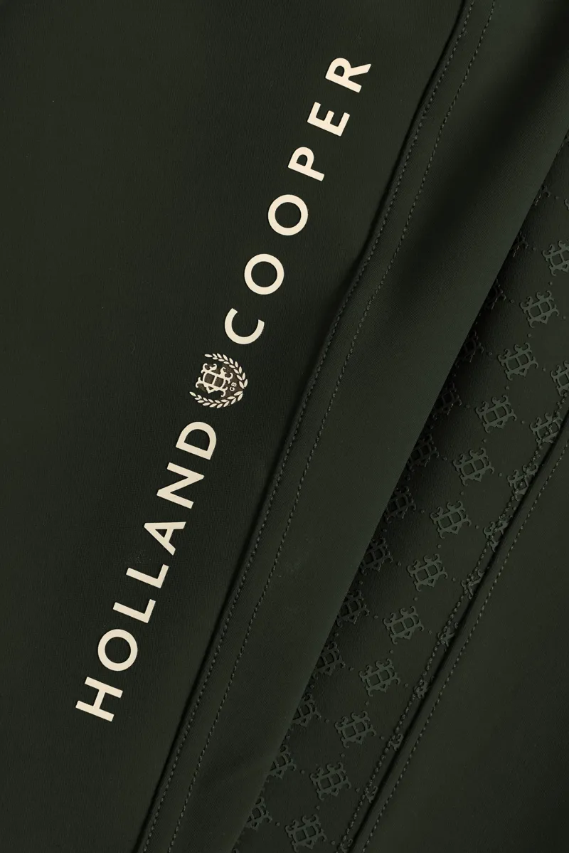 Holland Cooper Cranborne Contour Breeches - Dark Olive-1