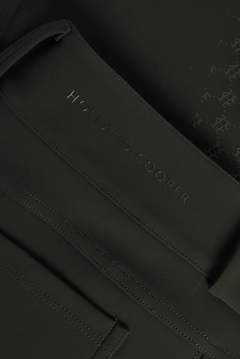 Holland Cooper Cranborne Contour Breeches - Dark Olive-4