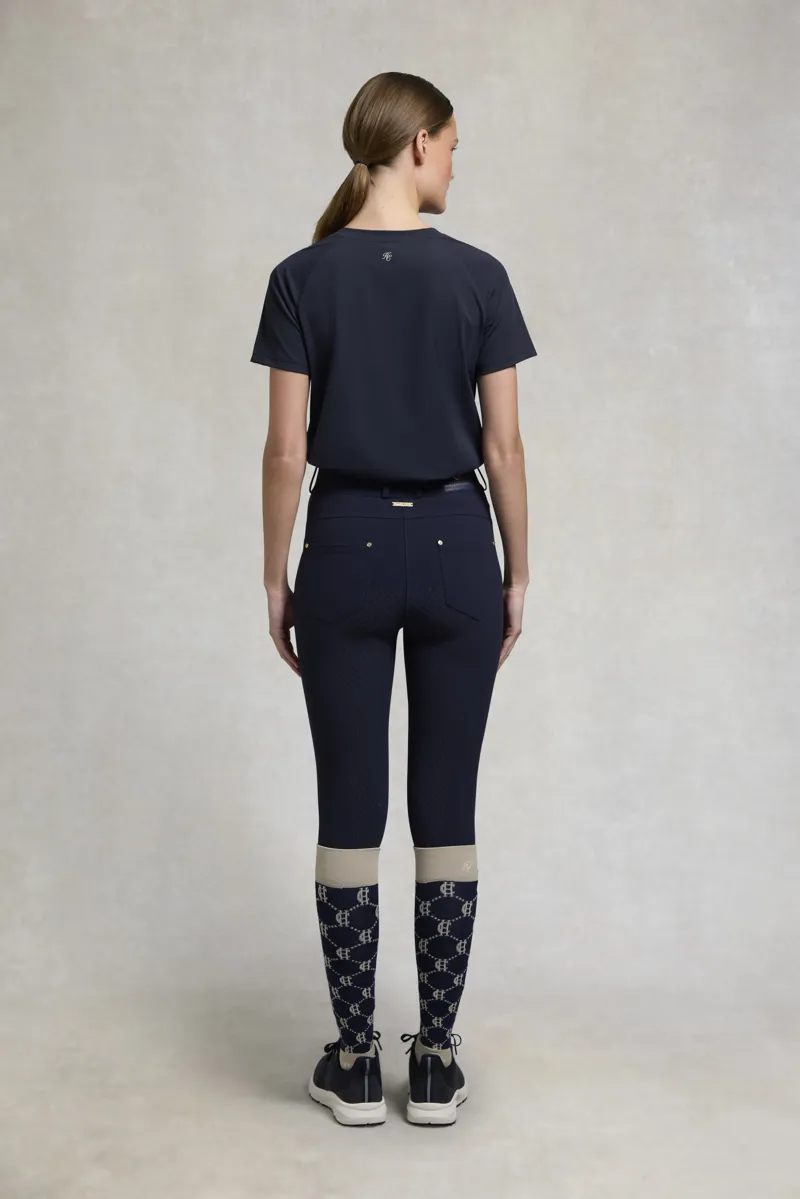 Holland Cooper Chiltern Crew Neck Tee -  Ink Navy-1
