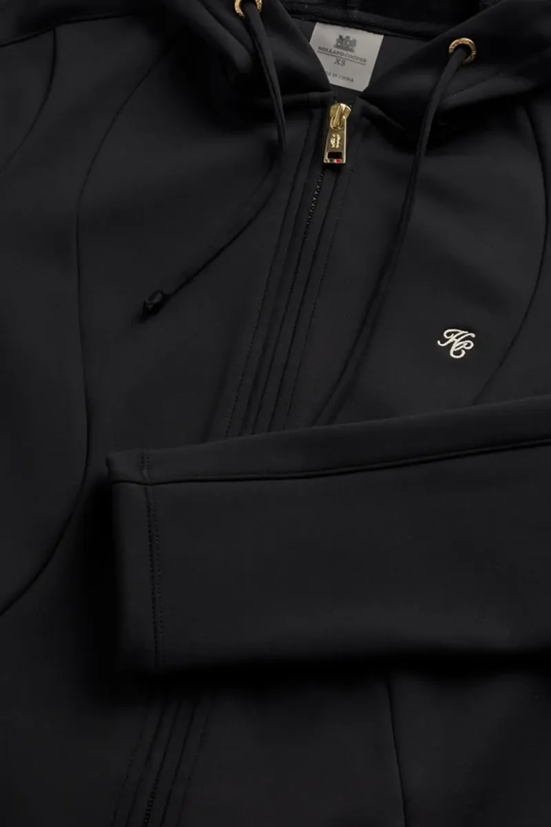 Holland Cooper Chiltern Zip Hoodie - Black-4
