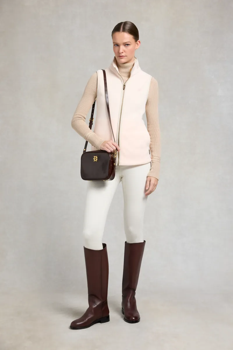 Holland Cooper Country Fleece Gilet - Palest Pink-2