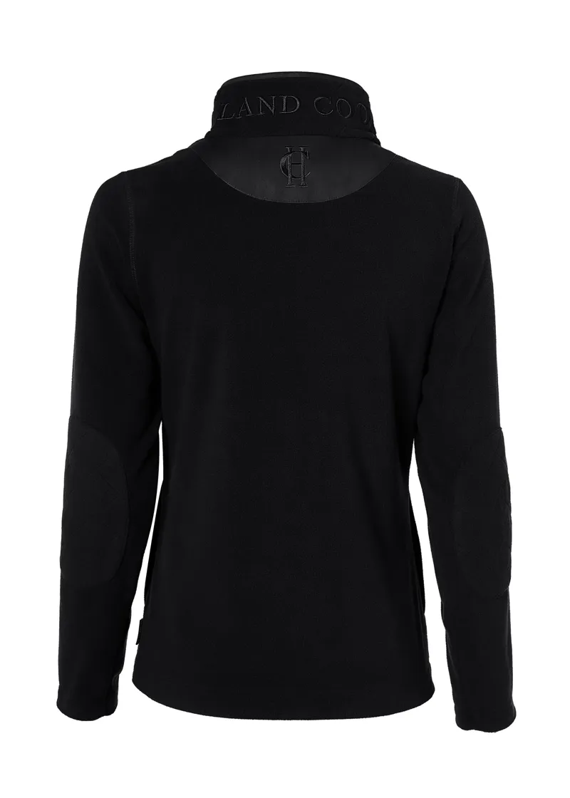 Holland Cooper Country Fleece Half Zip - Black-5