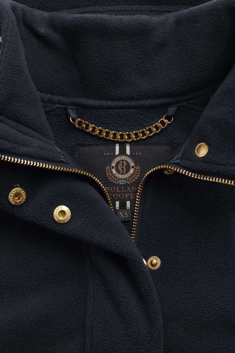 Holland Cooper Cranborne Over Head Fleece - Ink Navy-5
