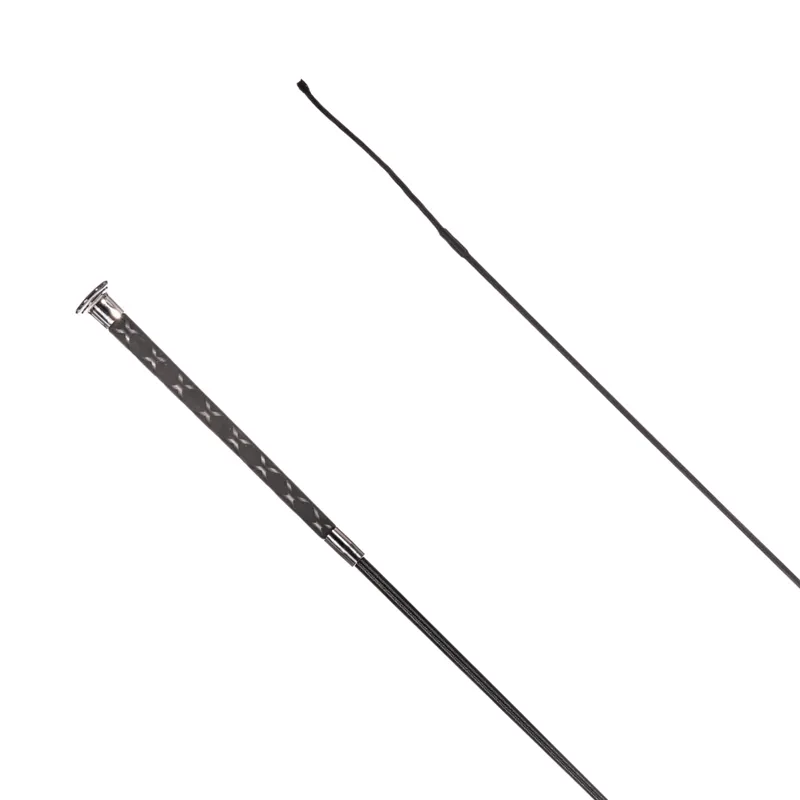 DR13 Diamond Rubber Grip Dressage Whip